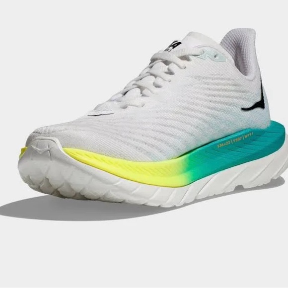 Hoka One One Mach 5 Women White/Blue Glass
Running Shoes Sneakers Size 8.5 - Picture 4 of 13